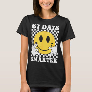 67 Tage schlauer Lustig Sechs Sieben 6 7 Gen Alpha T-Shirt