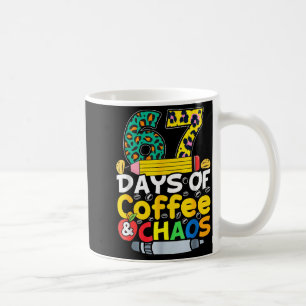67 Tage Schule Kaffee Chao Sechs Sieben 6 7 Meme T Kaffeetasse