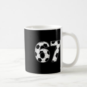 67 Tage Schule Lehrer Schüler Fußball  Kaffeetasse