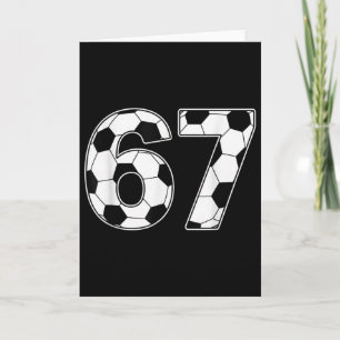 67 Tage Schule Lehrer Schüler Fußball Karte