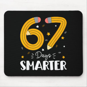 67 Tage smarter Gen Alpha Slang 67 Meme Lehrer S Mousepad