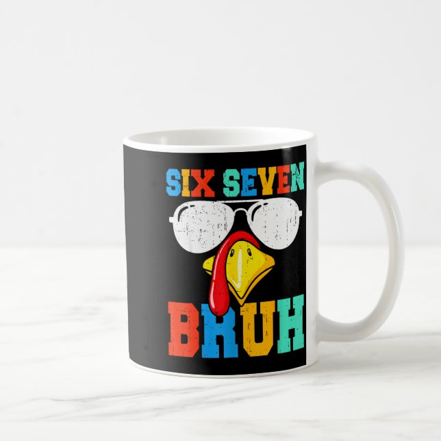 67 Thanksgiving Funny Turkey Thanksgiving 67 Turke Kaffeetasse (Rechts)