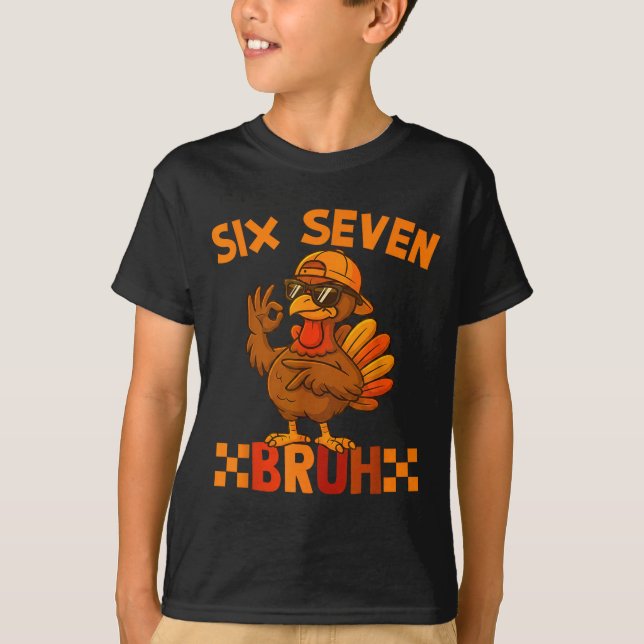 67 Thanksgiving Funny Turkey Thanksgiving 67 Turke T-Shirt (Vorderseite)