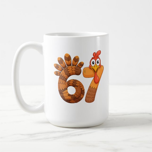 67 turkey thanksgiving funny kaffeetasse (Links)