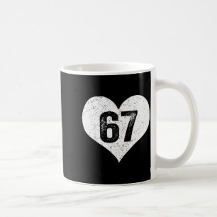 67 Valentinstag Lustig Six Seven 6 7 Meme Gen Alph Kaffeetasse