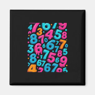 67 Versteckter Meme Trend Gen Z Alpha Six Seven 6 Magnet