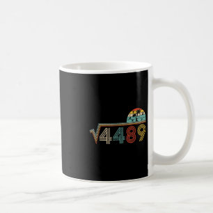67 Vintage Meme Quadratwurzel 4489 Slang Mathelehr Kaffeetasse