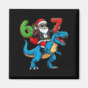 67 Weihnachten 6 7 Meme Lustiger Santa Sechs Siebe Magnet