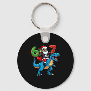 67 Weihnachten 6 7 Meme Lustiger Weihnachtsmann Se Schlüsselanhänger