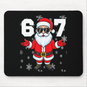 67 Weihnachten 6 7 Meme Schlafanzug 67 Bruh Slang  Mousepad