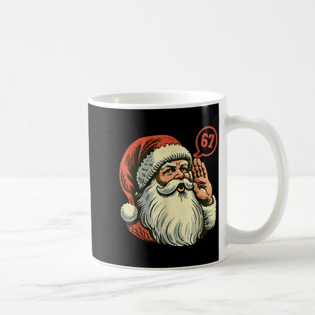 67 Weihnachten Lustig Sechs Sieben Meme Brainrot S Kaffeetasse (Rechts)