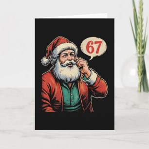 67 Weihnachten Lustig Sechs Sieben Meme Brainrot S Karte