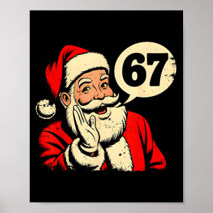 67 Weihnachten Lustig Sechs Sieben Meme Brainrot S Poster