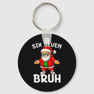 67 Weihnachten Lustig Sechs Sieben Meme Brainrot S Schlüsselanhänger