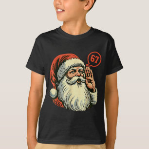 67 Weihnachten Lustig Sechs Sieben Meme Brainrot S T-Shirt