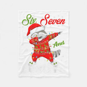 67 Weihnachten Lustig Six Seven Bruh Meme Gehirnve Fleecedecke
