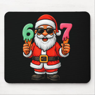 67 Weihnachten Lustig Six Seven Eiscreme Meme 67 C Mousepad