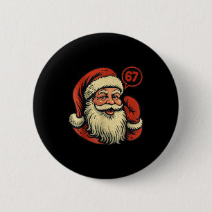 67 Weihnachten Lustig Six Seven Meme 6_7 T-Shirt S Button