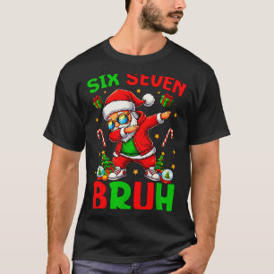 67 Weihnachten Lustig Six Seven Meme Brainrot Weih T-Shirt