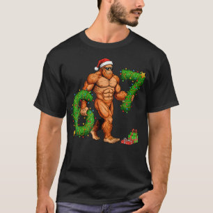 67 Weihnachten Sasquatch Lustiges Meme 67 Weihnach T-Shirt