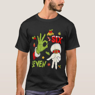 67 Weihnachten Trending Meme Spruch 6 7 Meme Kostü T-Shirt
