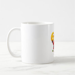 67 Weihnachts Einhorn 6 7 Meme für Mädchen Kinder  Kaffeetasse