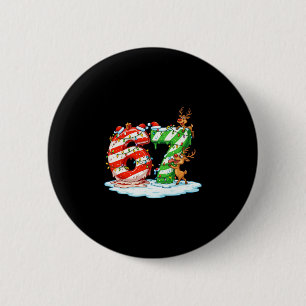 67 Weihnachts-Meme 6 7 Zahlen Sechs Sieben Gen Z A Button