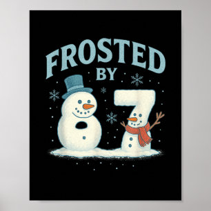 67 Weihnachts-Schneemann 6 7 Internet-Meme Weihnac Poster