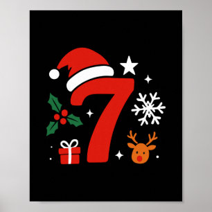 67 Weihnachts-Shirt-Paar passend Seven Poster