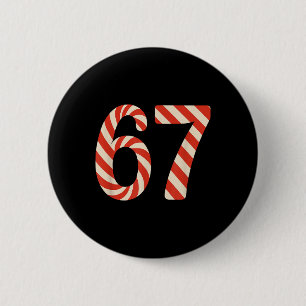 67 Weihnachtsbonbons 6 7 Meme Feiertag Gen Alpha S Button