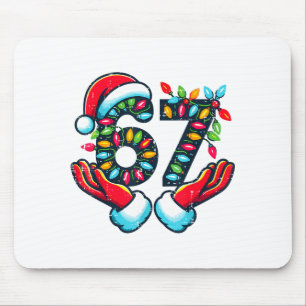 67 Weihnachtslichter Lustige Weihnachten 6 7 Meme  Mousepad