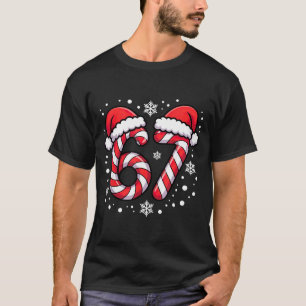 67 Zuckerstangen Santa T-Shirt