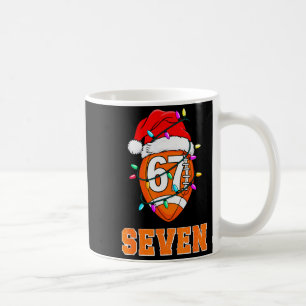 67endy Weihnachtsfußball – Six & Seven Matching Co Kaffeetasse
