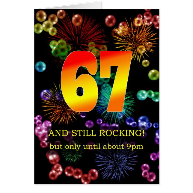 67th Birthday Still Rocking (Vorne)