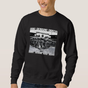 6888. Triple Black Women's 8 Army Corps BHM Sweatshirt