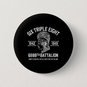 6888. Zentrales Postverzeichnis-Bataillon 6 Triple Button