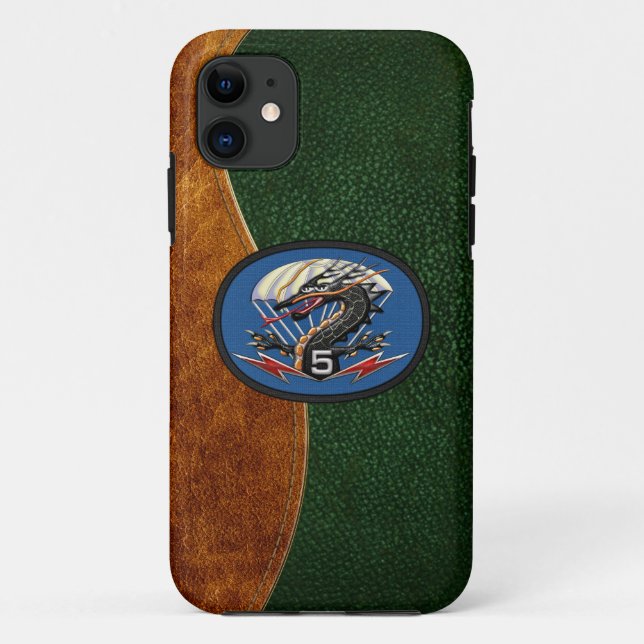 [68] 5th SF BDE Patch Case-Mate iPhone Hülle (Rückseite)