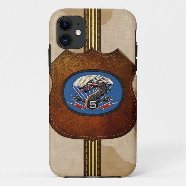 [68] 5th SF BDE Patch Case-Mate iPhone Hülle (Rückseite)