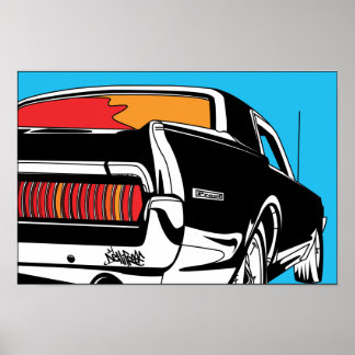 '68 Cougar Poster