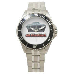 68 Firebird klassische Edelstahl-Uhr Armbanduhr