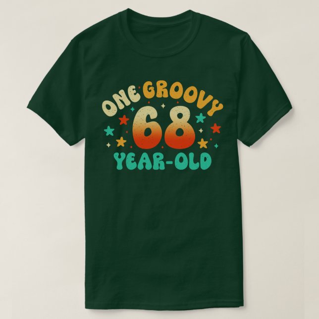 68. Geburtstag 2 T-Shirt (Design vorne)