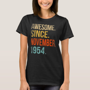 68. Geburtstag 68 Jahre alt Phantastisch seit Nove T-Shirt
