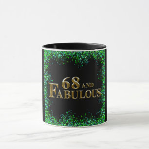 68. Geburtstag Tasse