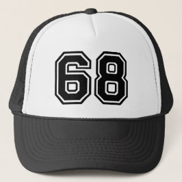 68. Geburtstags Classic Trucker Hat Truckerkappe
