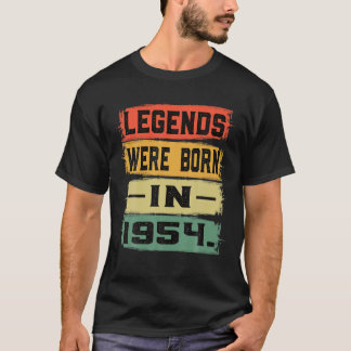 68. Geburtstagsgeschenk 68 Jahre Legenden waren in T-Shirt