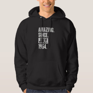 68 Jahre alt 68. Geburtstag Phantastisch seit Juli Hoodie