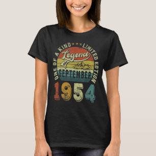 68 Jahre alt 68. Geburtstagsfeier seit September T-Shirt