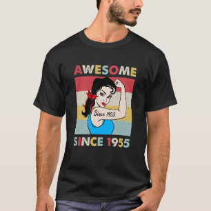 68 Jahre alt Phantastisch seit 1955 68. Geburtstag T-Shirt