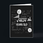 68 Jahre alter Tag Mathematiklehrer 68. Geburtstag Karte<br><div class="desc">Birthday Design Für alle,  die das Horoskop sagen schwierig & Stubborn Aber ganz wert.Tragen Sie es mit Stolz auf die Arbeit,  Schule Gymnastik perfekt,  um mit Shorts,  Leggings oder Jeans für einen lässigen und trendigen Look zu verbinden</div>