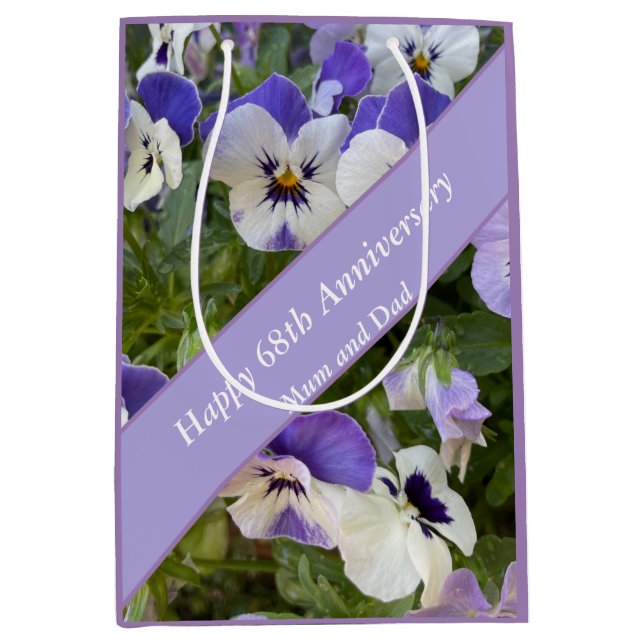 68. Jahrestag Mittlere Geschenktüte (Vorderseite)